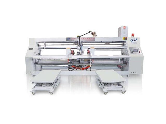 SDJ-B large double-chip four-servo semi-automatic nail box machine